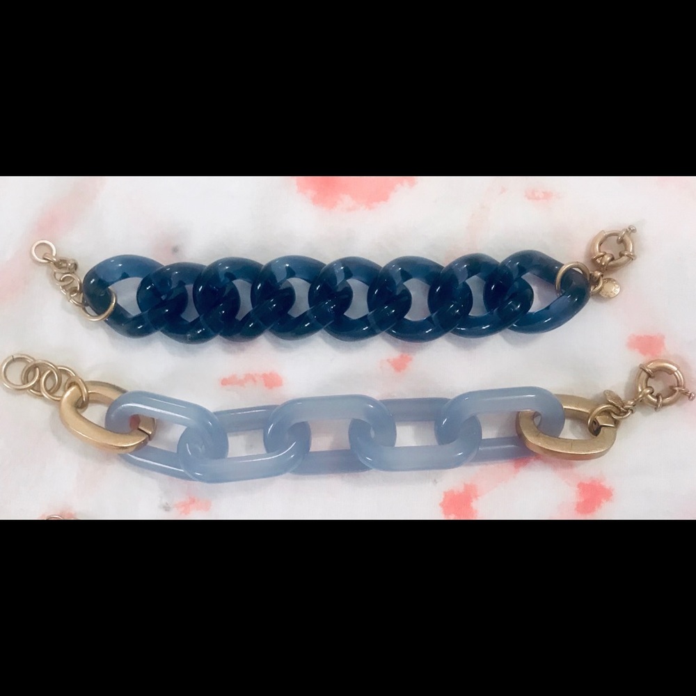 J. Crew. Lucite bracelets - 2